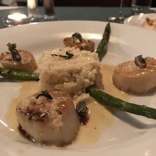 Seared Jumbo Scallops