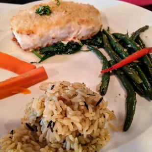 Potato Encrusted Halibut