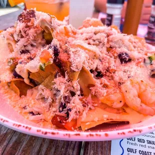 Seafood Nachos - absolutely amazing!