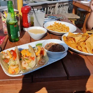 Shrimp tacos