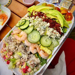 Seafood Cobb Salad