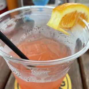 Marina Mai Tai. Tasted good, but it far from the traditional/original Mai Tai.