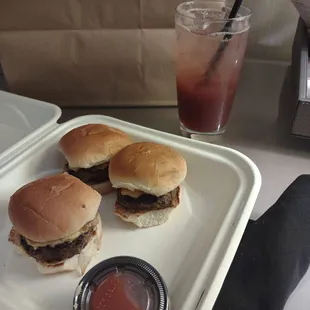 Sliders.. taste great