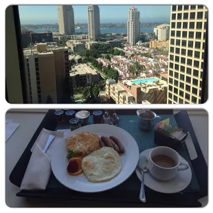 Breakfast with a view!