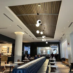 Ten Hands restaurant inside hotel