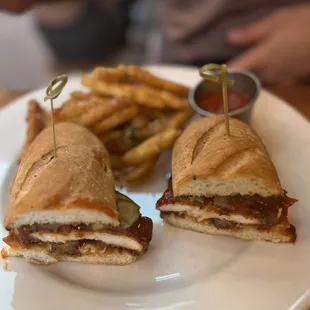 Honey Siraxha Chicken Sandwich