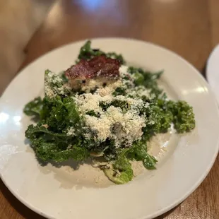 Kale Salad with bacon