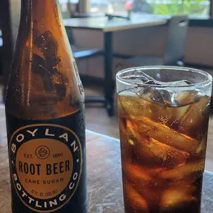 My husband&apos;s drink, Boylan Rootbeer