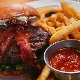 Jalapeno and Jam Burger