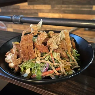 Chicken Katsu Salad