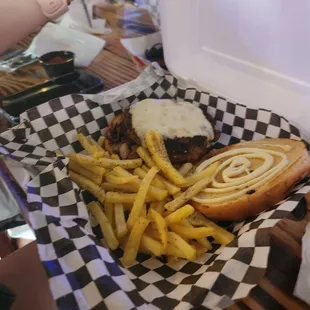 Mushroom burger