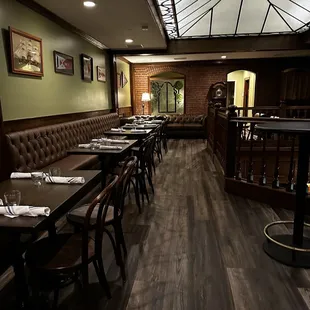 Upstairs area