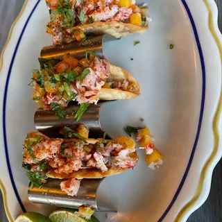 Chilled Lobster Tacos WG