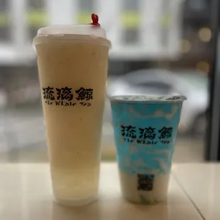 Lychee Fruit Tea &amp; Blue Crystal