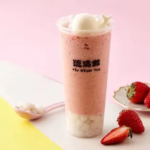 Strawberry slush