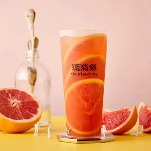 Grapefruit tea