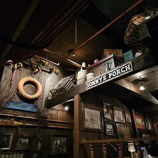 the interior of the restaurant