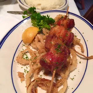 BACON WRAPPED SCALLOP RISOTTO