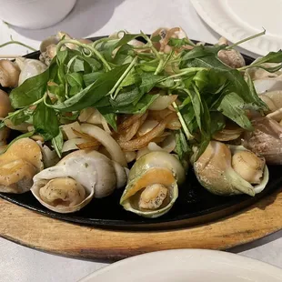 Garlic butter escargots
