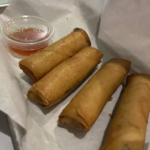 Seafood Egg Rolls