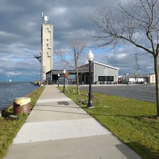 Walking to the Wharf