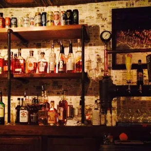 A view from the bar.