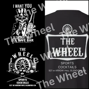 Wheel Shirts available! Og design and limited edition designs!