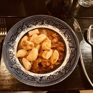 gnocchi with sausage