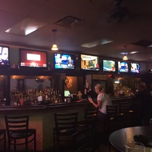 Lots of televisions.