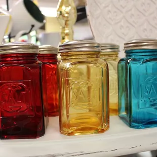 Retro Salt and Pepper shakers