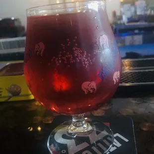 Strawberry cider