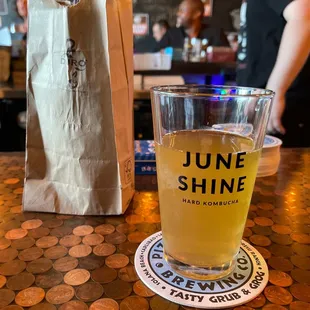 Key lime sour and brown bag special