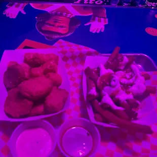 Oompa Loompa nuggets Snozzberry Fries