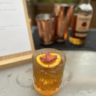 Maple Walnut Old Fashioned