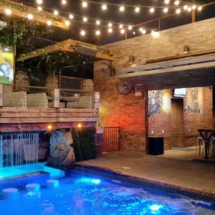 Before all the craziness on a Saturday night