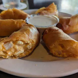 a plate of fried food