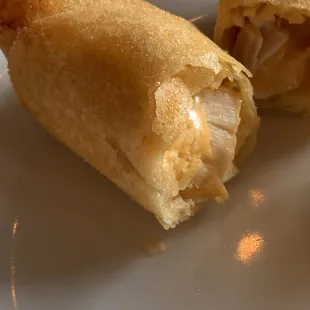 Buffalo chicken spring rolls