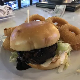 Portobello Mushroom Burger