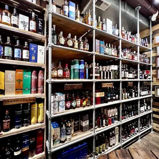 A true tour of the world when it comes to whiskey.