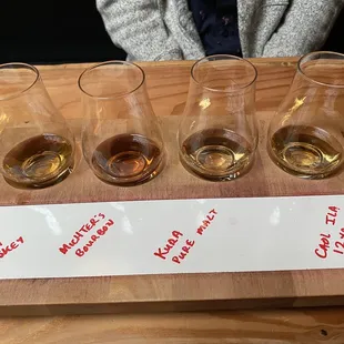 Classic Whiskey Flight