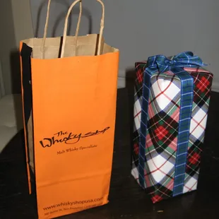 Give the gift of whiskey.