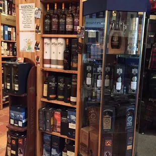 The real good stuff is locked up