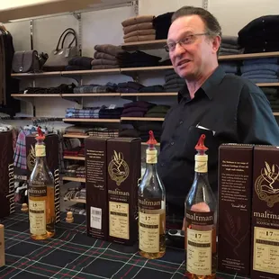 Whisky tasting with Mark