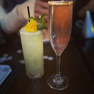 Raspberry Mimosa and a Sunday Morning