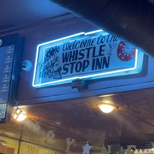 Inside the bar