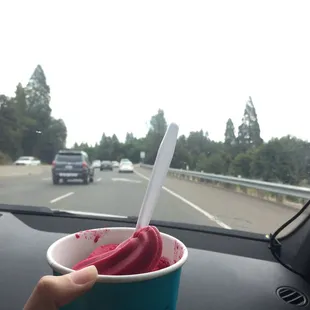 The best berry sorbet ever.
