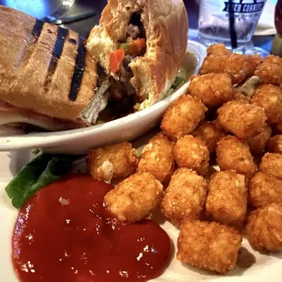 Texas Cheese Steak Sandwich &amp; Cuban Pork Press Sandwich