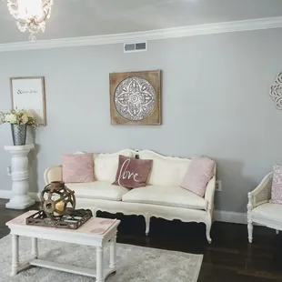 Bridal dressing room