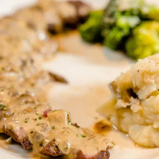 a plate of food