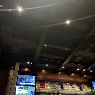 interior, sushi and sashimi